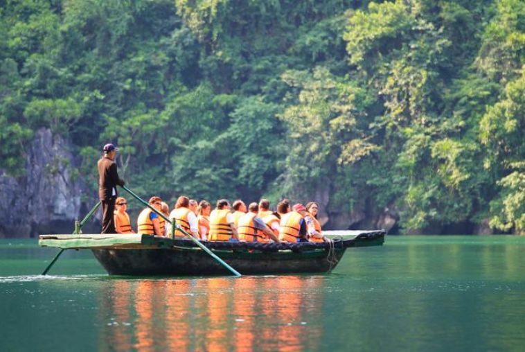 Bamboo-boat-trip