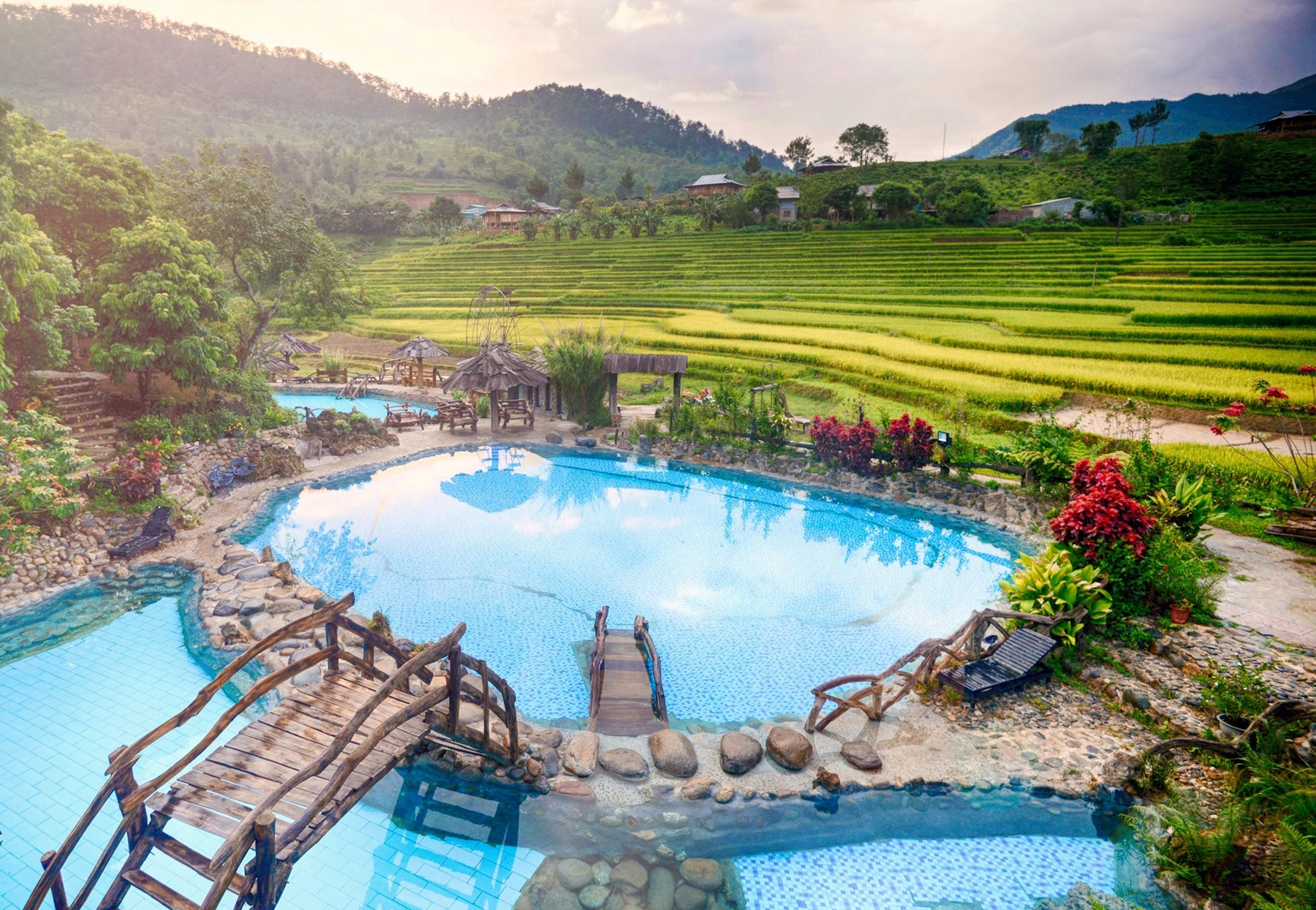 🌿 Tram Tau Hot Springs – Vietnam’s Mountain Oasis You’ll Never Forget
